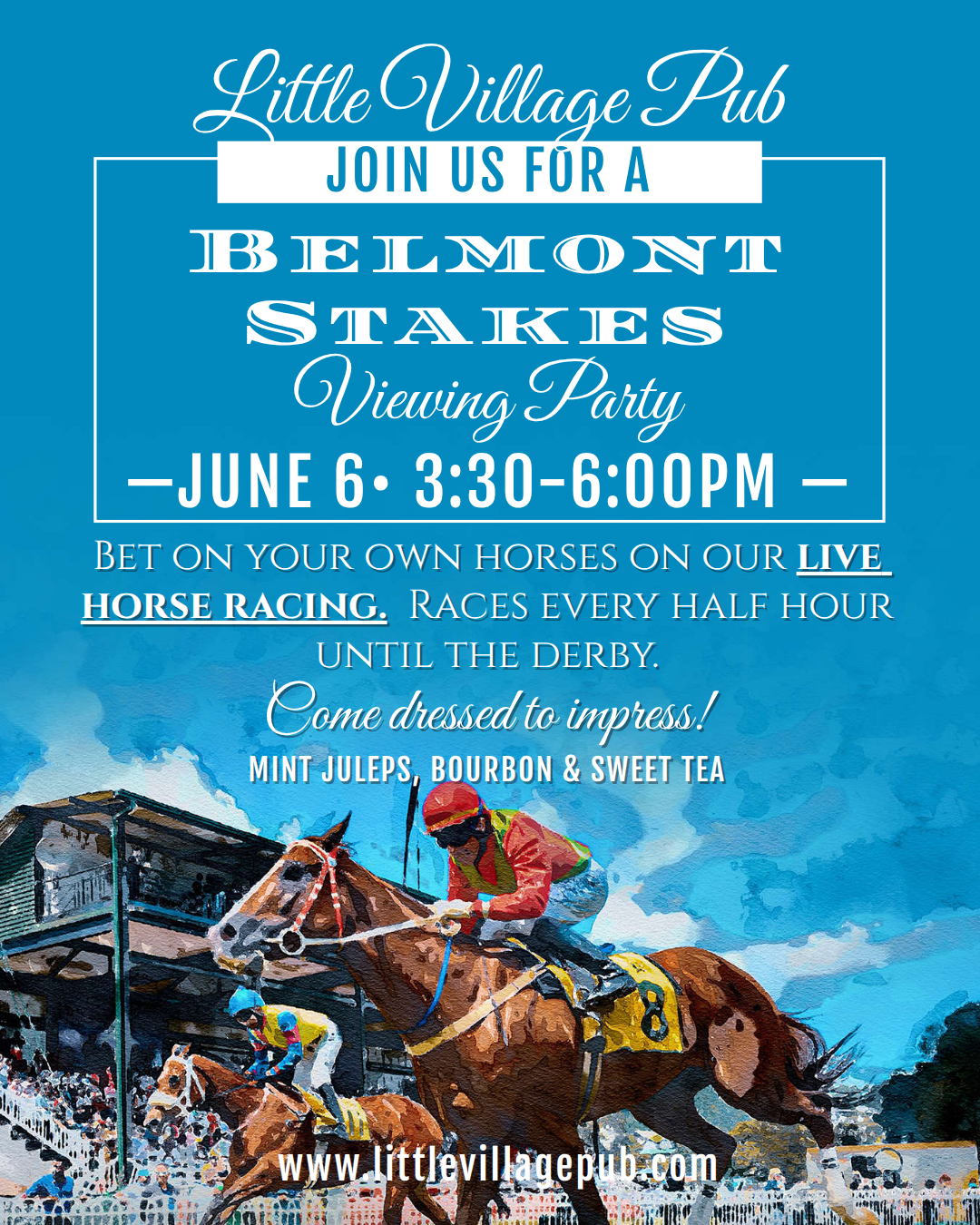 Belmont Stakes Party — White Bear Lake's Triple Crown Finale Viewing Party